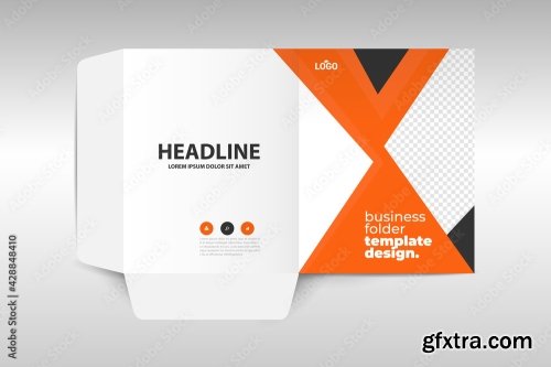 Business Folder Design 3 6xAI