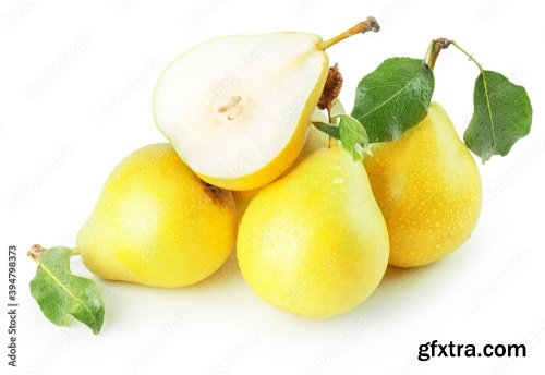 Pear Isolated On A White Background 17xJPEG