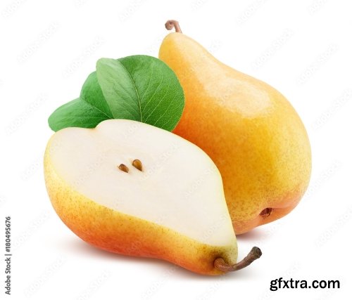 Pear Isolated On A White Background 17xJPEG