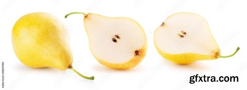 Pear Isolated On A White Background 17xJPEG