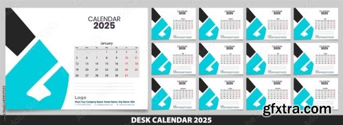 Desk Calendar 2025 19xAI