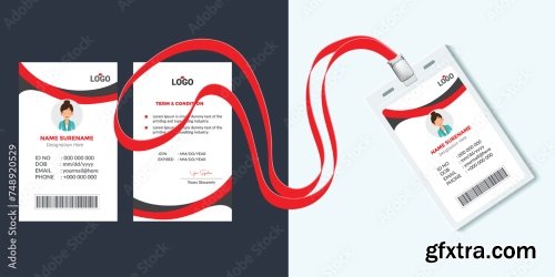 Corporate Id Card Design Template 2 18xAI