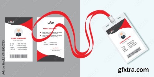 Corporate Id Card Design Template 2 18xAI