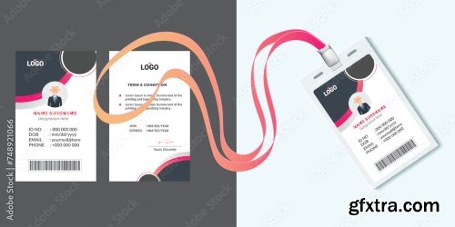 Corporate Id Card Design Template 2 18xAI