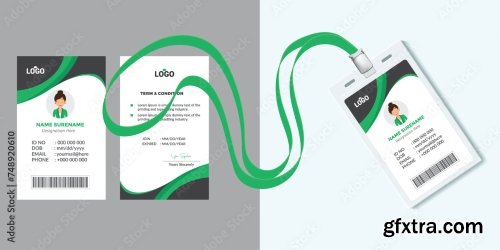 Corporate Id Card Design Template 2 18xAI