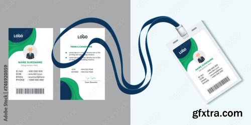 Corporate Id Card Design Template 2 18xAI