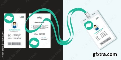 Corporate Id Card Design Template 2 18xAI