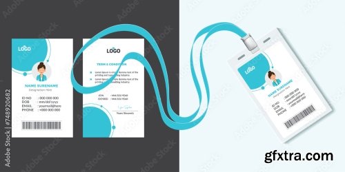 Corporate Id Card Design Template 2 18xAI