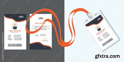 Corporate Id Card Design Template 2 18xAI