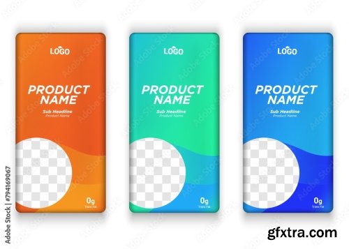 Chocolate Bar Vector Packaging Design 2 18xAI