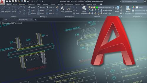 Udemy - AutoCad : Sıfırdan Uzmanlığa Eğitim Seti | Sertifikalı