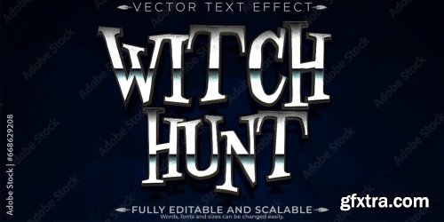 Halloween Editable Text Effect 6xAI