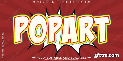 Comic Book Editable Text Effect 6xAI