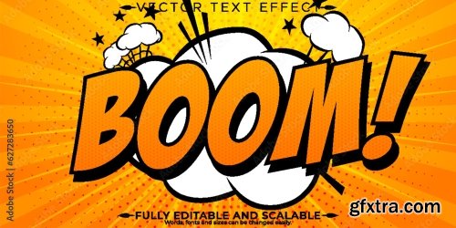 Comic Book Editable Text Effect 6xAI