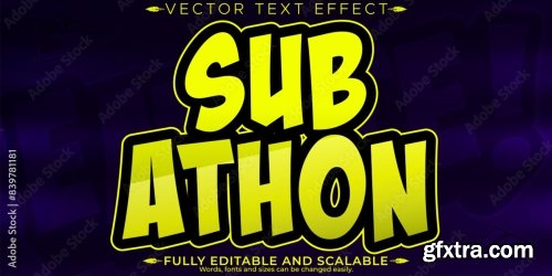 Game Editable Text Effect 6xAI