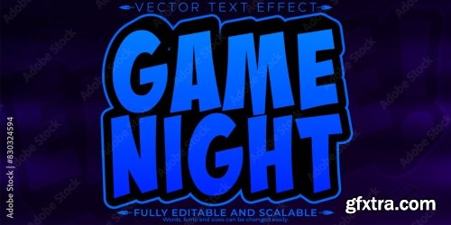 Game Editable Text Effect 6xAI