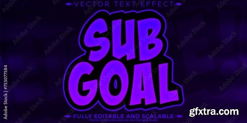 Game Editable Text Effect 6xAI