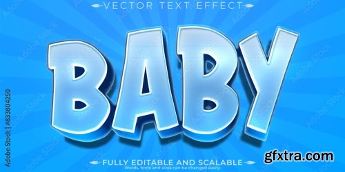 Cartoon Editable Text Effect 6xAI