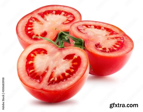 Tomato Isolated On A White Background 3 19xJPEG