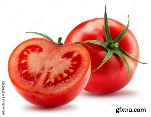 Tomato Isolated On A White Background 3 19xJPEG