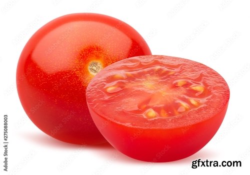 Tomato Isolated On A White Background 3 19xJPEG