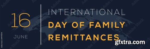 International Day Of Family Remittances 6xAI