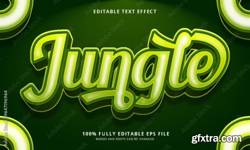 Organic Editable Text Effect 6xAI