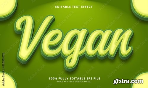 Organic Editable Text Effect 6xAI