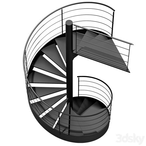 Stairs round