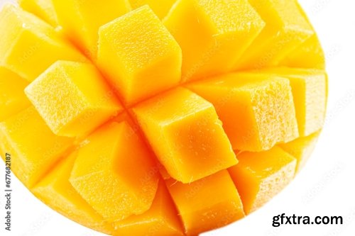 Mango Isolated On A White Background 2 20xPNG