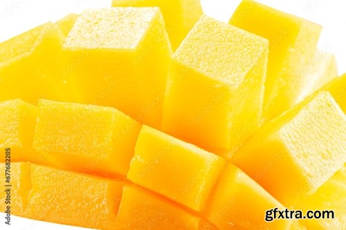 Mango Isolated On A White Background 2 20xPNG