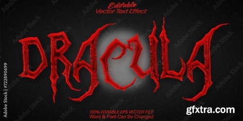 Vector Text Effect Editable Alphabet 16 20xAI