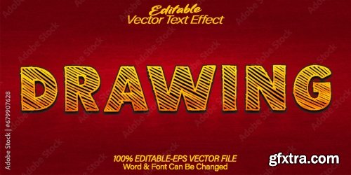 Vector Text Effect Editable Alphabet 16 20xAI