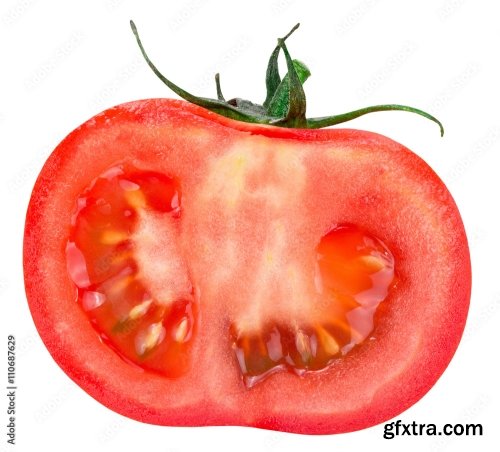 Tomato Isolated On A White Background 2 14xJPEG