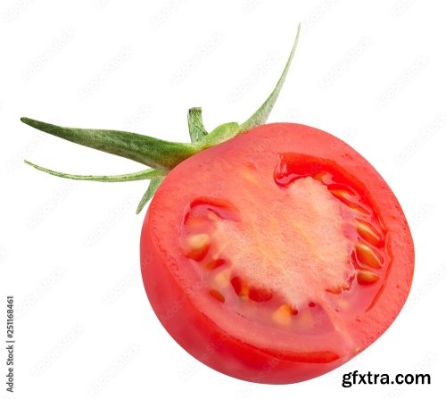 Tomato Isolated On A White Background 2 14xJPEG