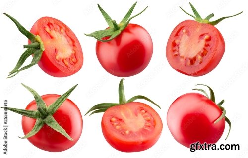 Tomato Isolated On A White Background 2 14xJPEG