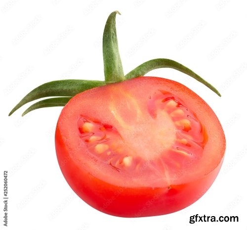 Tomato Isolated On A White Background 2 14xJPEG