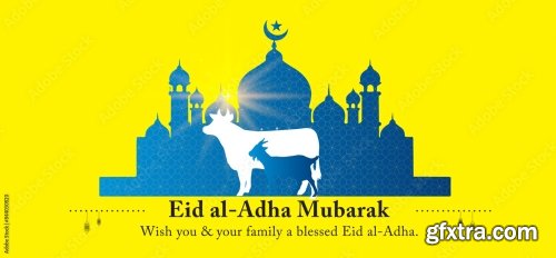 Eid Al-Adha Or Bakrid Mubarak Holiday 6xAI