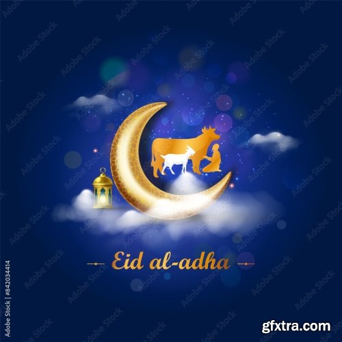 Eid Al-Adha Or Bakrid Mubarak Holiday 6xAI