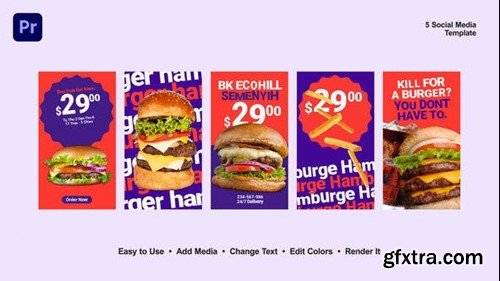 Videohive Burger Instagram Reels 52648006