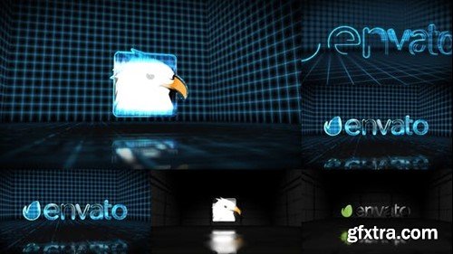 Videohive Wireframe Logo Reveal 3D 28843135