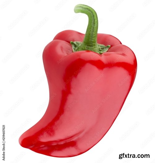 Red Pepper Isolated On A White Background 4 16xJPEG