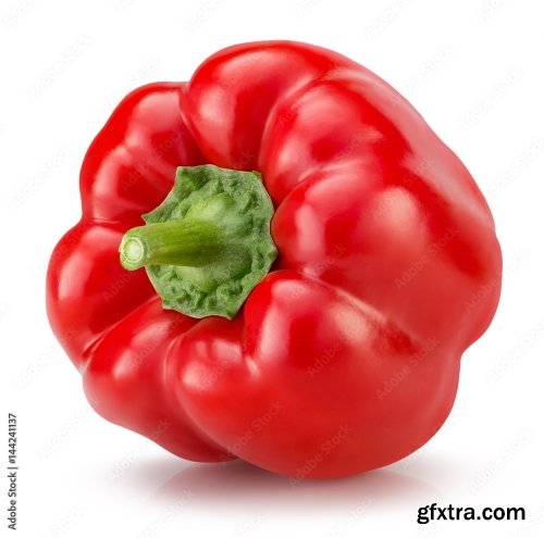 Red Pepper Isolated On A White Background 4 16xJPEG