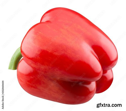 Red Pepper Isolated On A White Background 4 16xJPEG