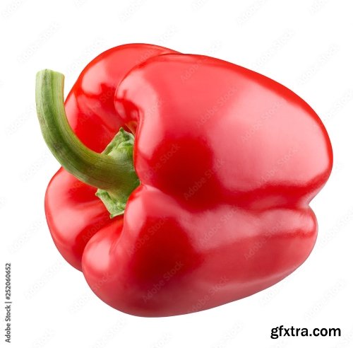 Red Pepper Isolated On A White Background 4 16xJPEG