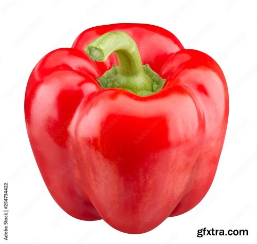 Red Pepper Isolated On A White Background 4 16xJPEG