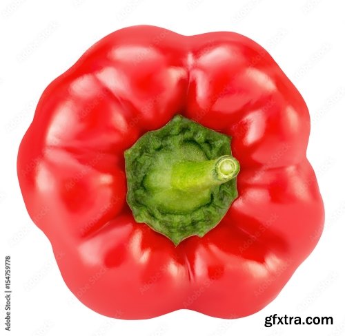 Red Pepper Isolated On A White Background 4 16xJPEG