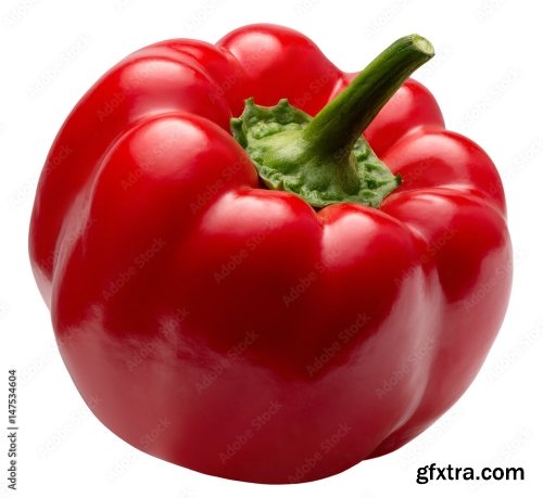 Red Pepper Isolated On A White Background 4 16xJPEG