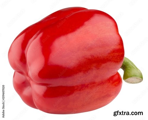 Red Pepper Isolated On A White Background 4 16xJPEG