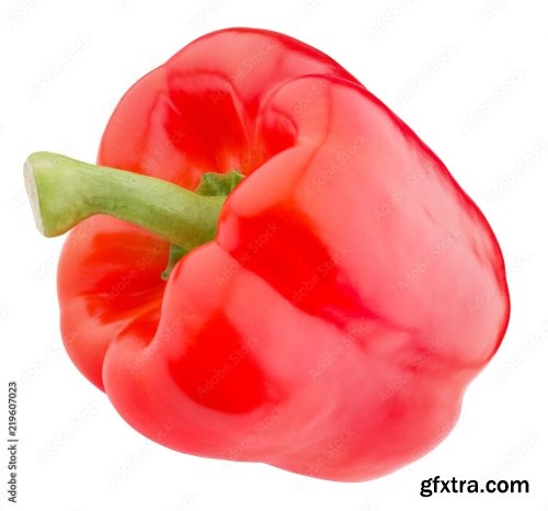 Red Pepper Isolated On A White Background 4 16xJPEG